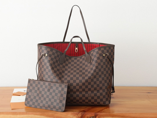Louis N40597 neverfull GM bag size: 39*32*19 cm TOP QUALITY