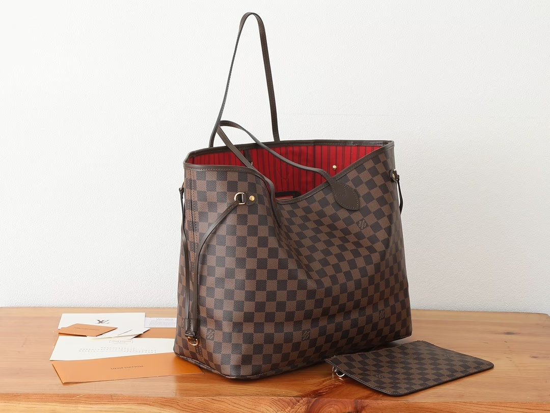 Louis N40597 neverfull GM bag size: 39*32*19 cm TOP QUALITY