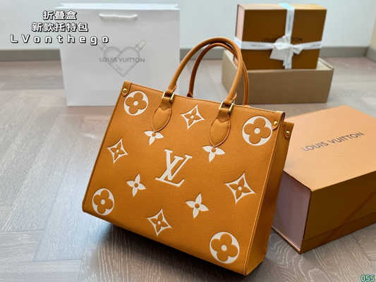 Louis new arrival MM onthego bag size; 34*27 cm