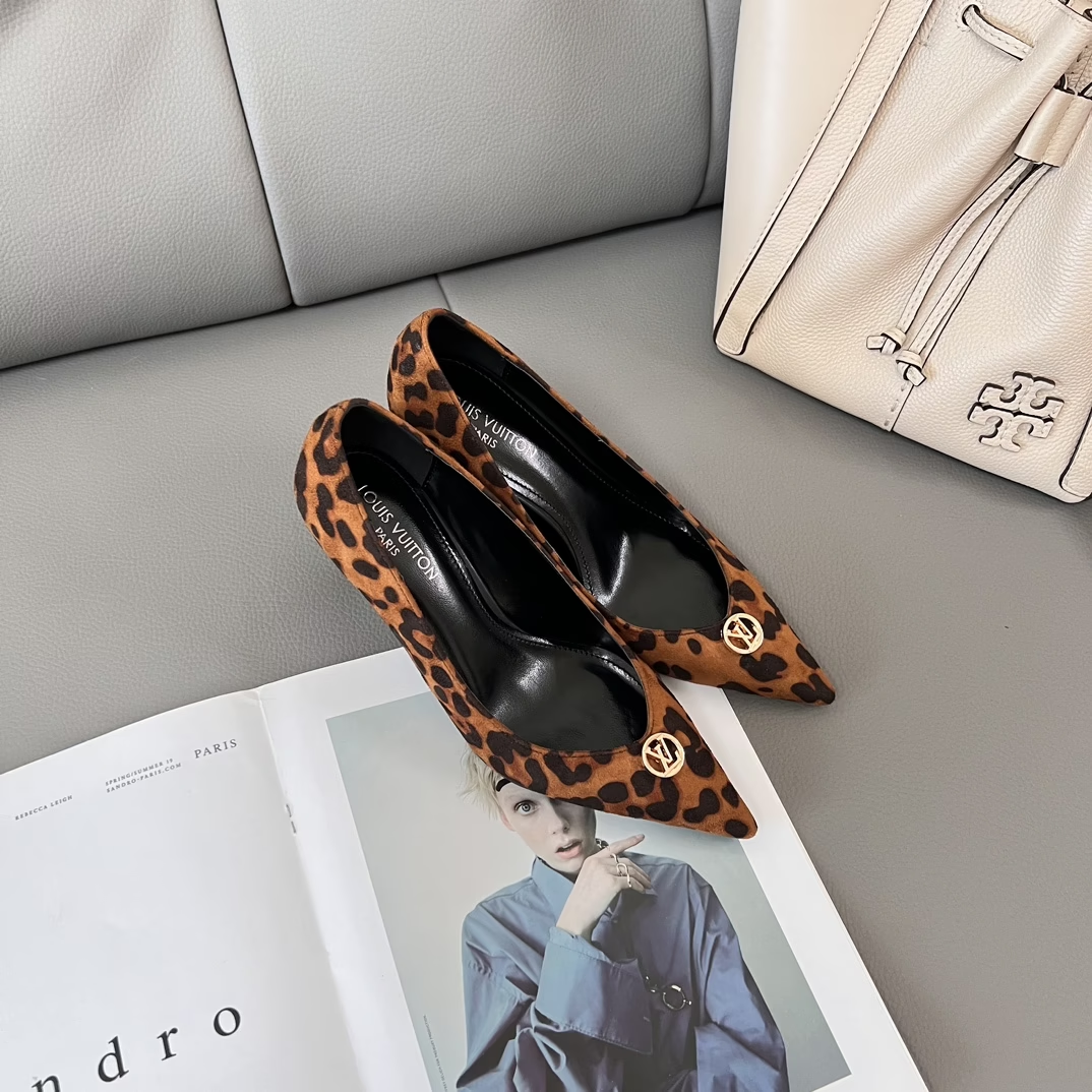 Louis new arrival women shoes heels 6 cm