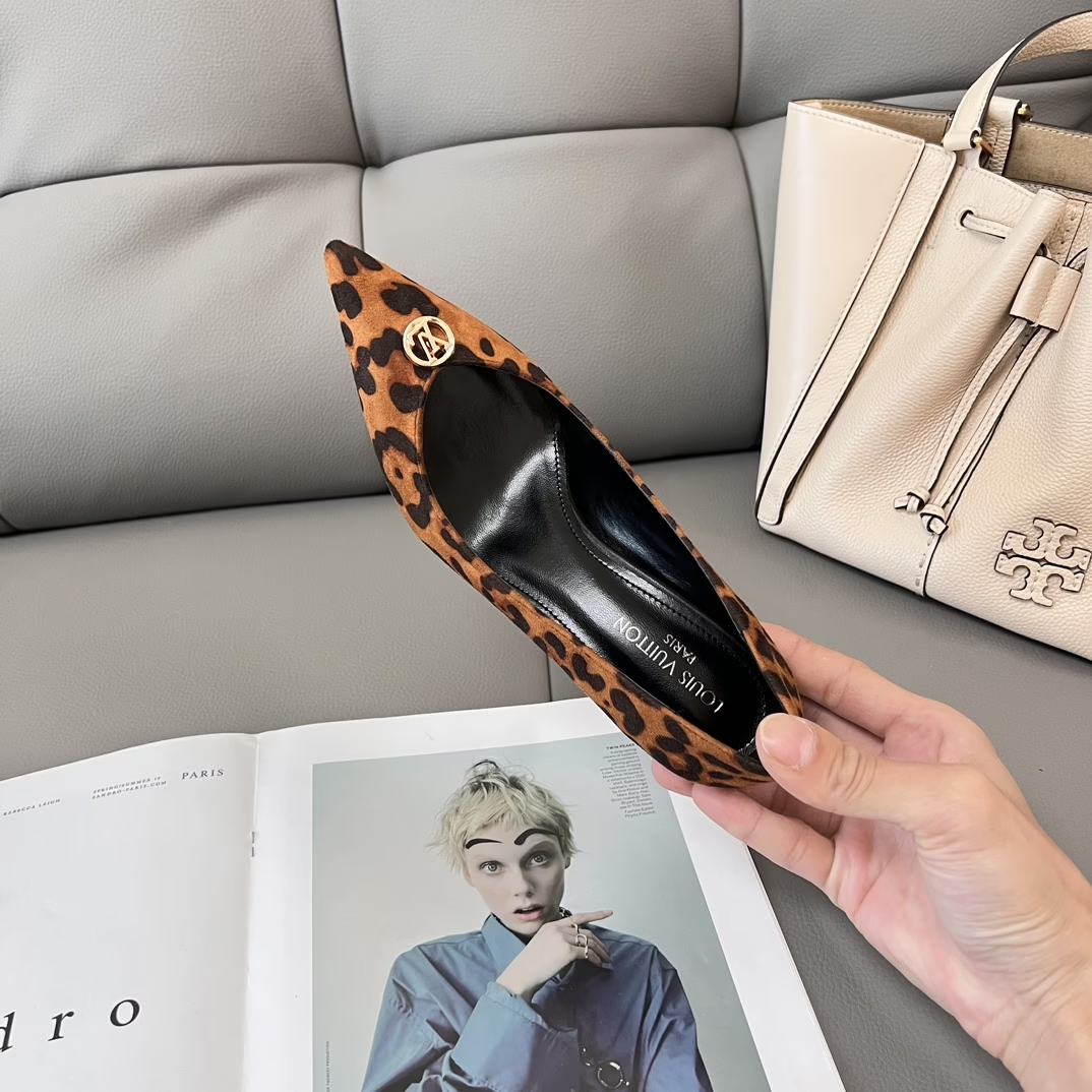 Louis new arrival women shoes heels 6 cm