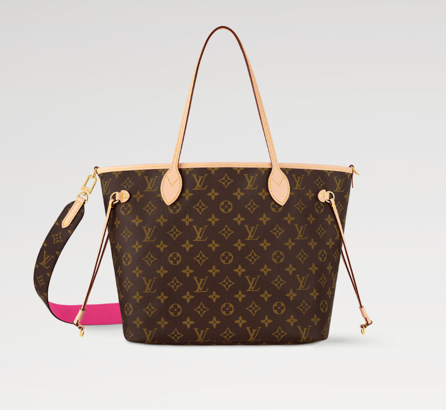 Louis Neverfull Bandoulière Inside Out MM bag size: 31*28 * 14 cm
