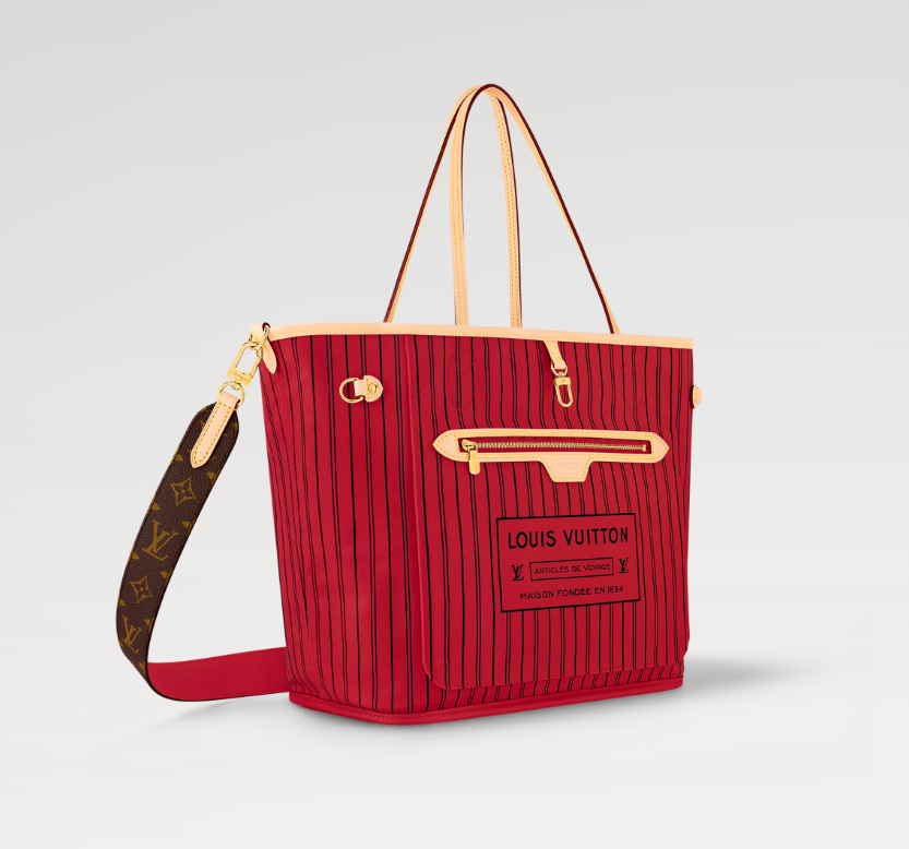 Louis Neverfull Bandoulière Inside Out MM bag size: 31*28 * 14 cm