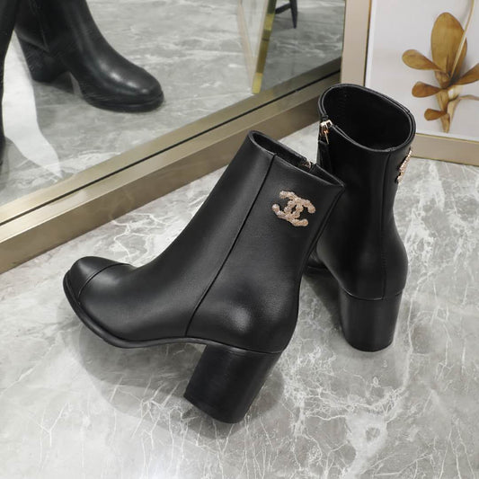 Cc new arrival women boots heels 6.5cm