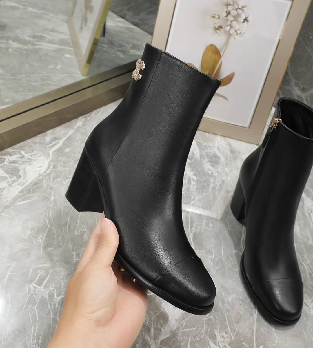 Cc new arrival women boots heels 6.5cm