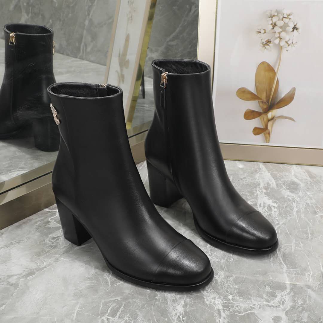 Cc new arrival women boots heels 6.5cm