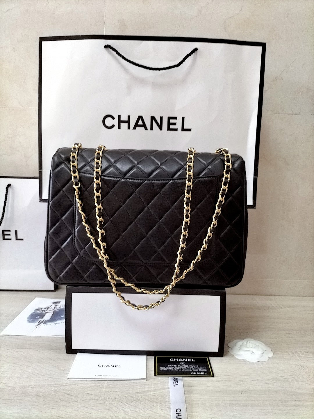 CC Classic Flap Bag size; 30*21*8cm