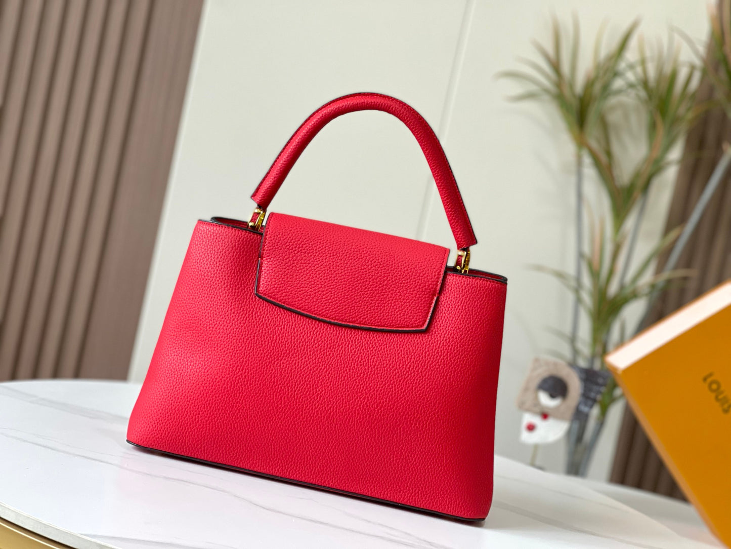 Louis Capucines new arrival bag size: 36*23*14cm