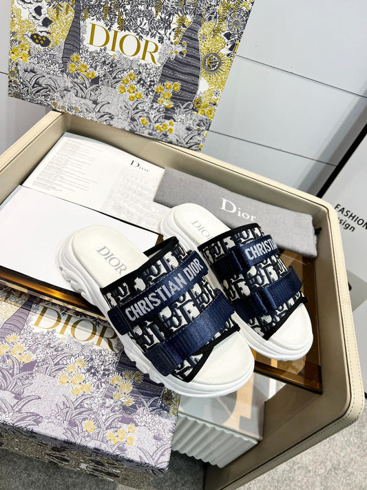 D new arrival men and women slippers heels 5 cm