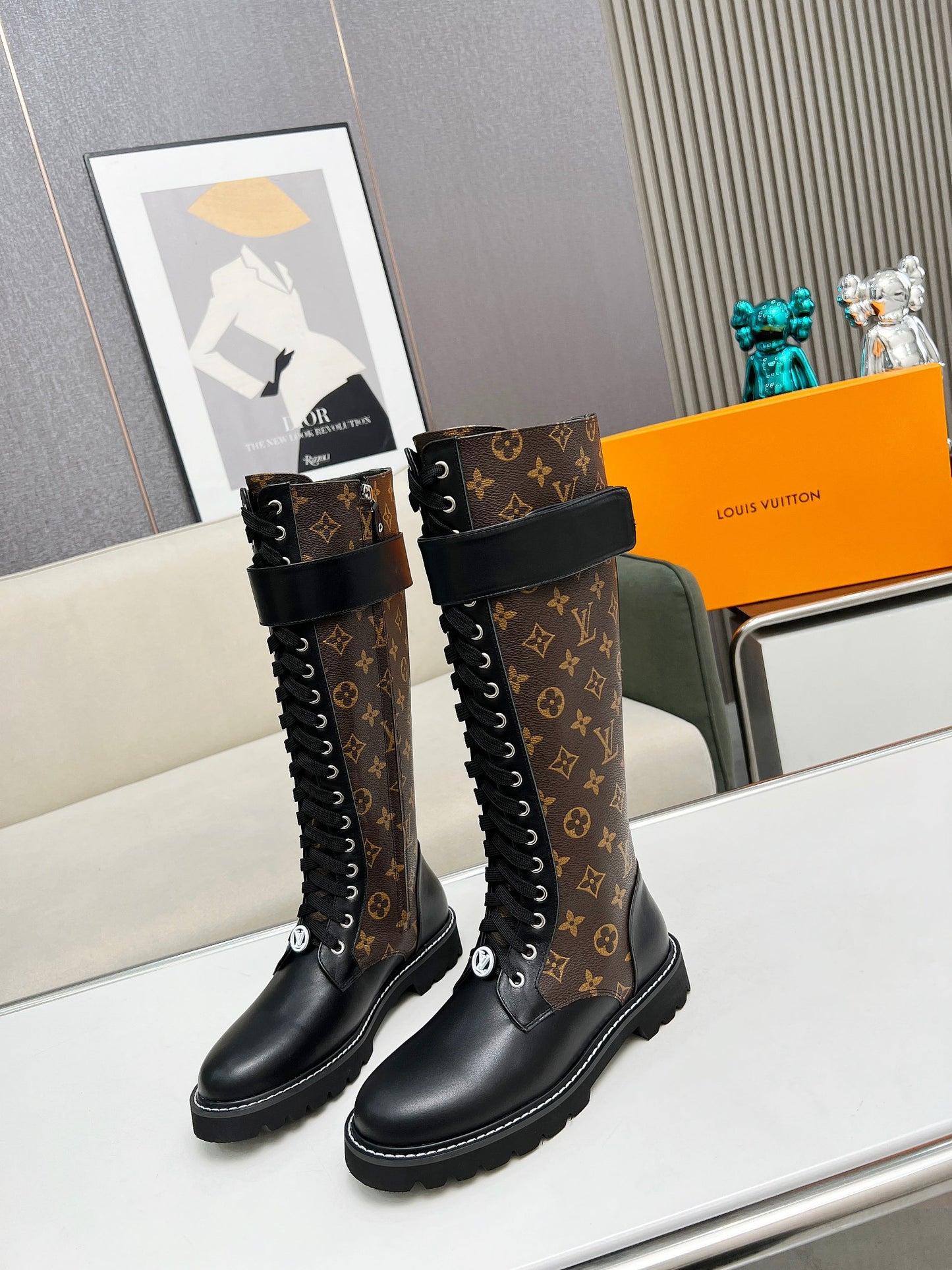 Louis new arrival Monogram women boots 0010