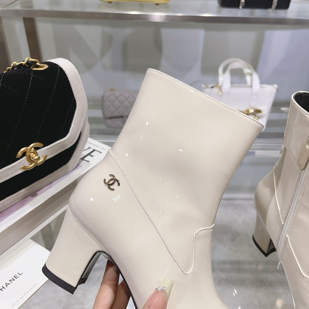 cc women boots heels 65 mm