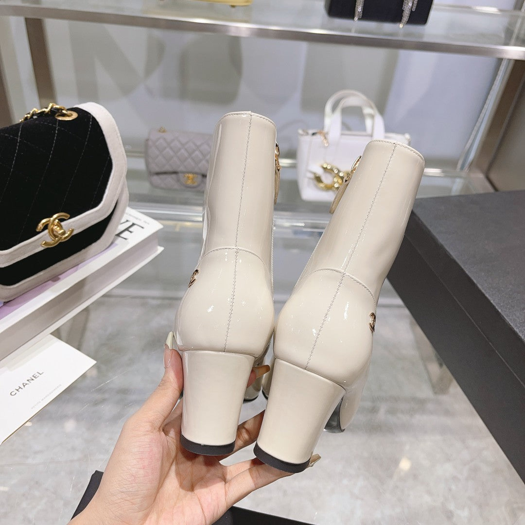 cc women boots heels 65 mm