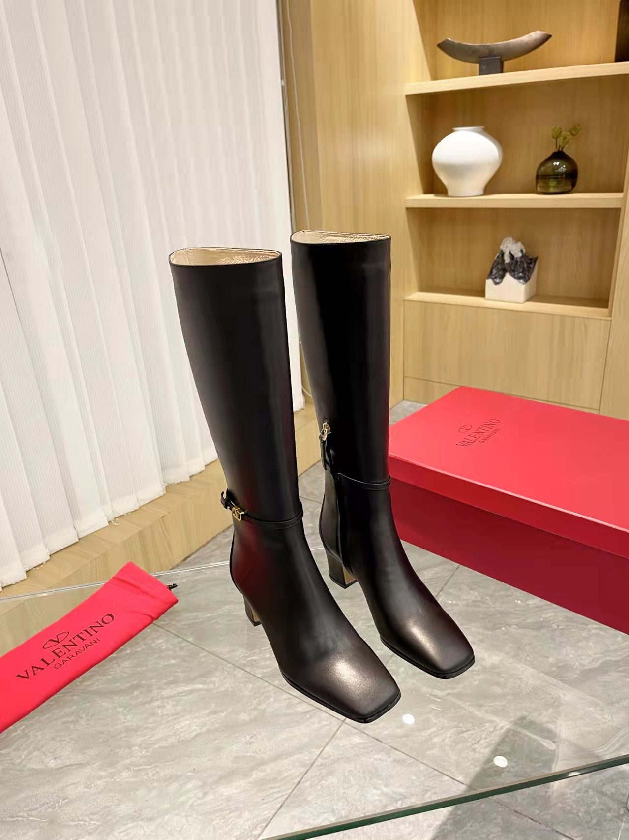 Val new arrival women boots heels 6 cm