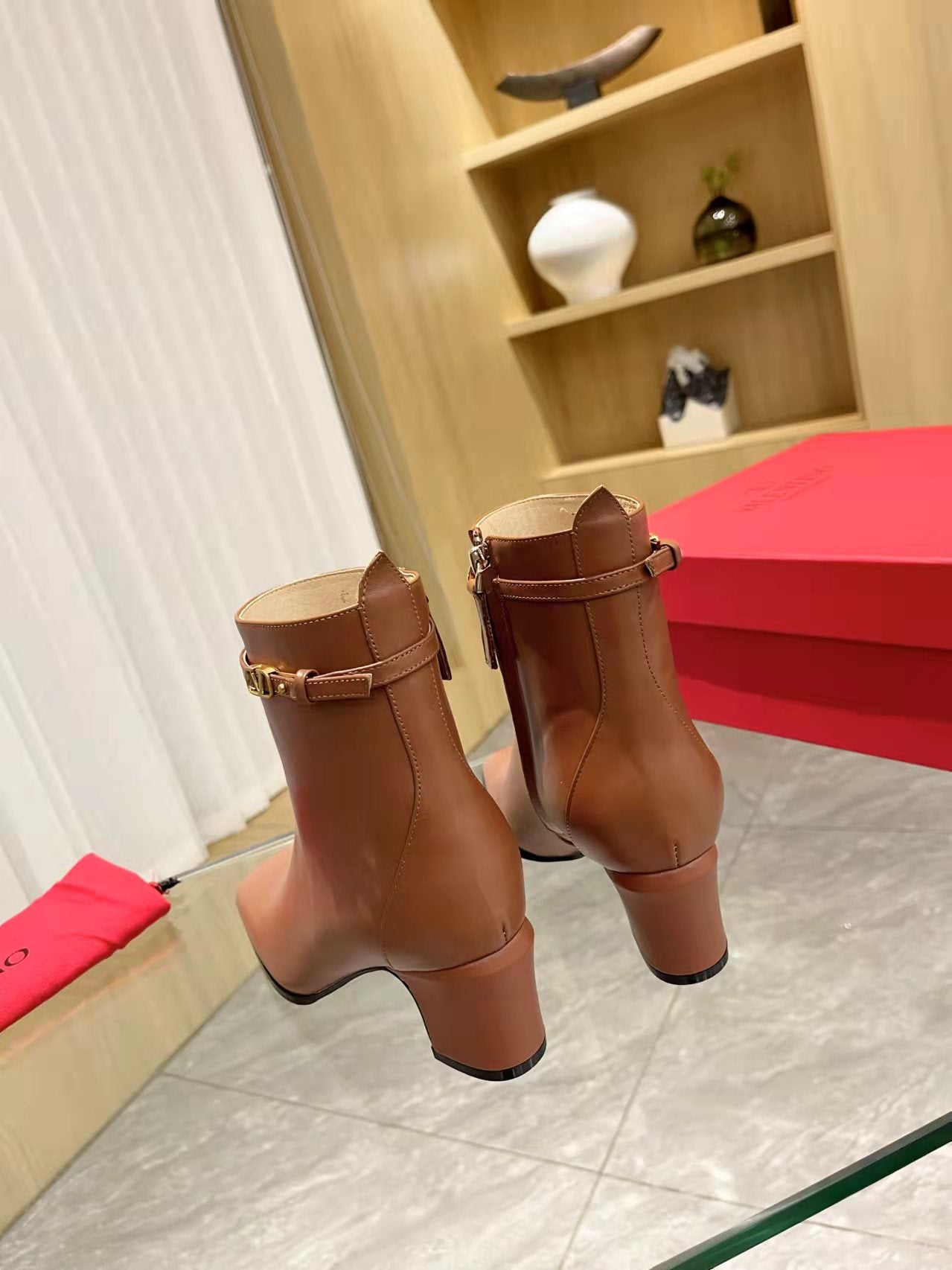 val new arrival women short boots 002 heels 6 cm