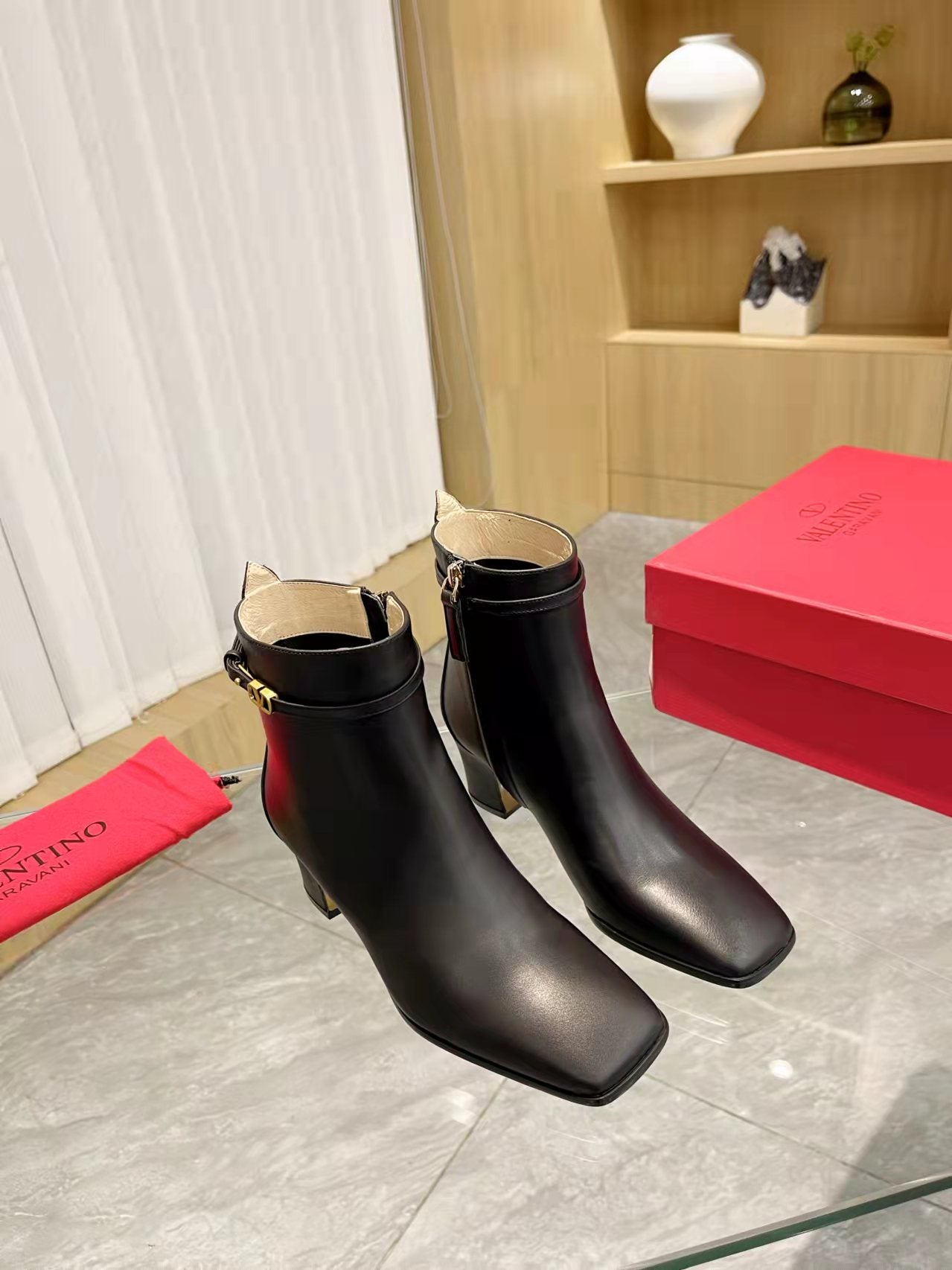 val new arrival women short boots 002 heels 6 cm