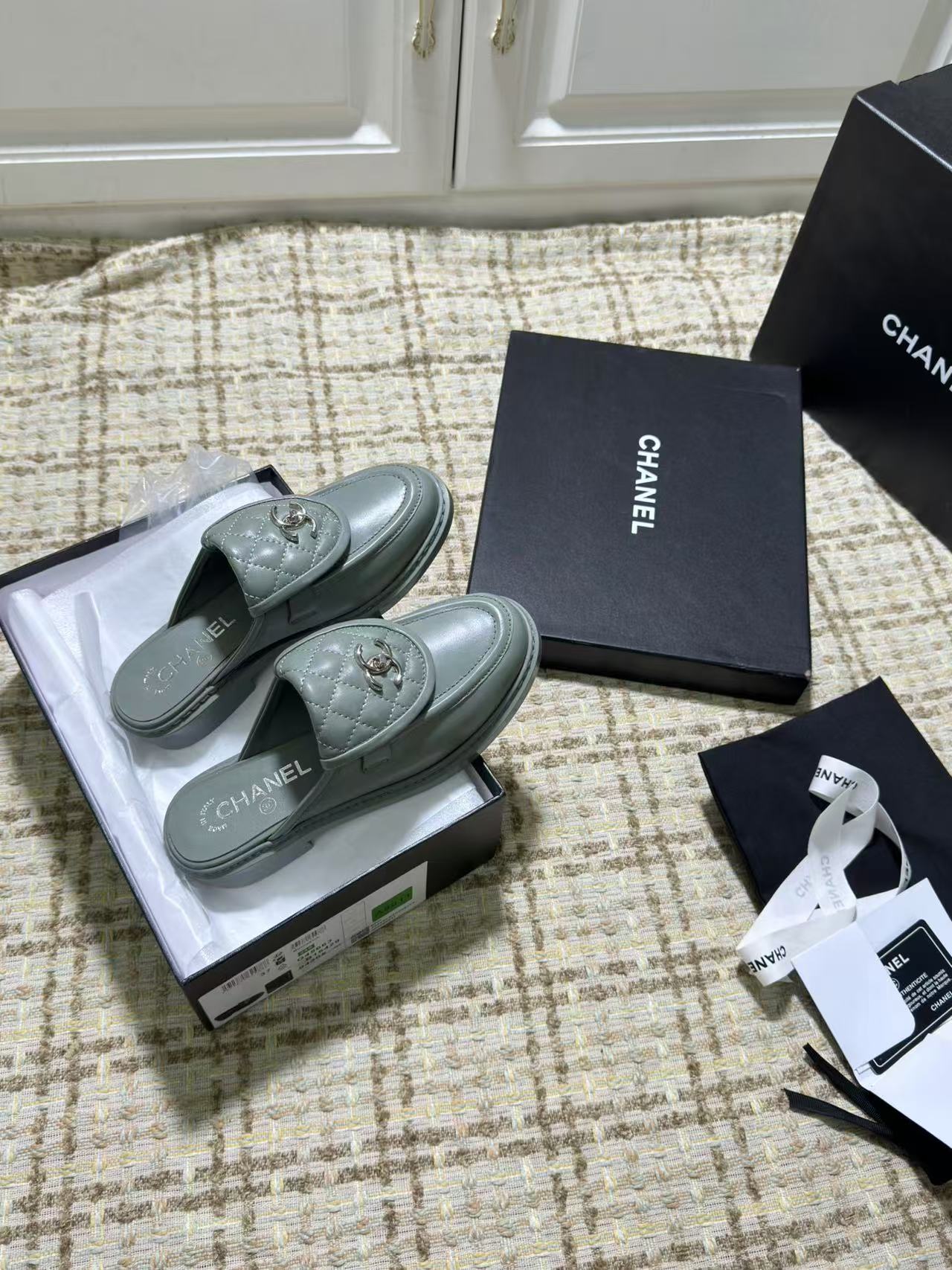 Cc new arrival 24ss women Loafers shoes