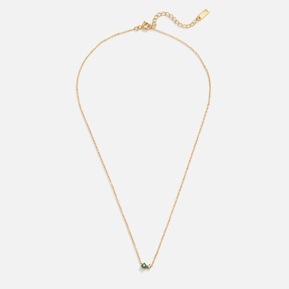 Alea Crystal Birthstone Necklace
