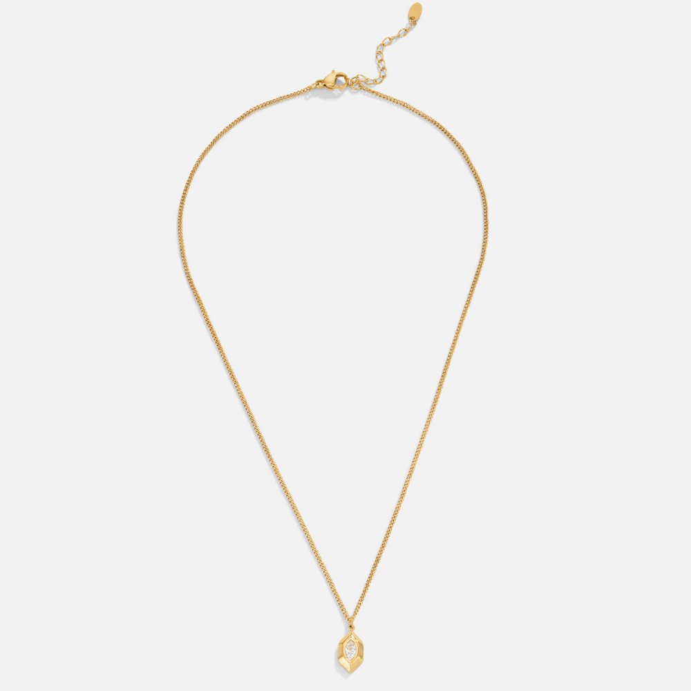 Aliyah White Crystal Necklace