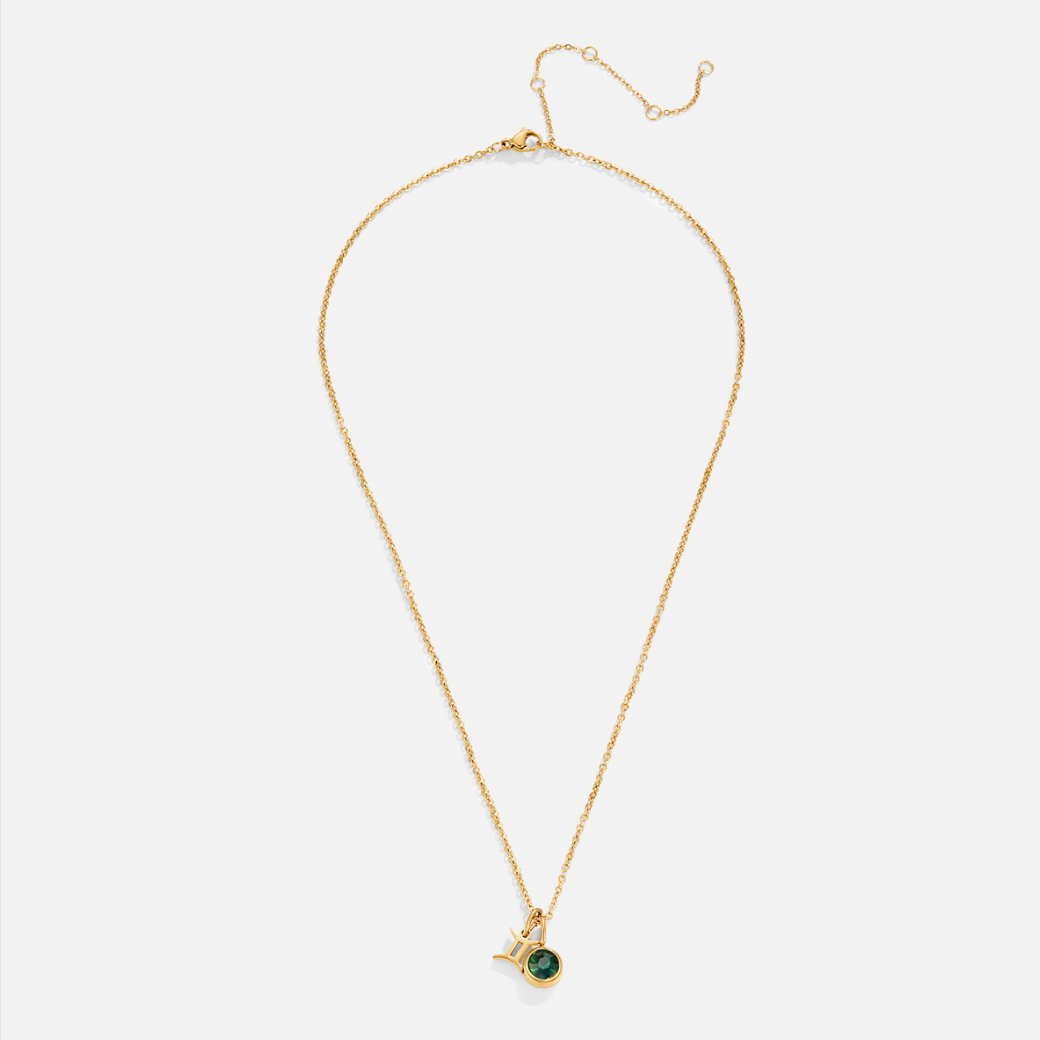 Astria Zodiac Birthstone Necklace