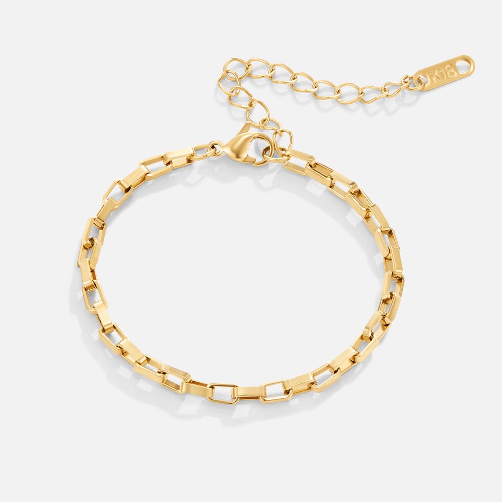 Aura Chain Gold Bracelet