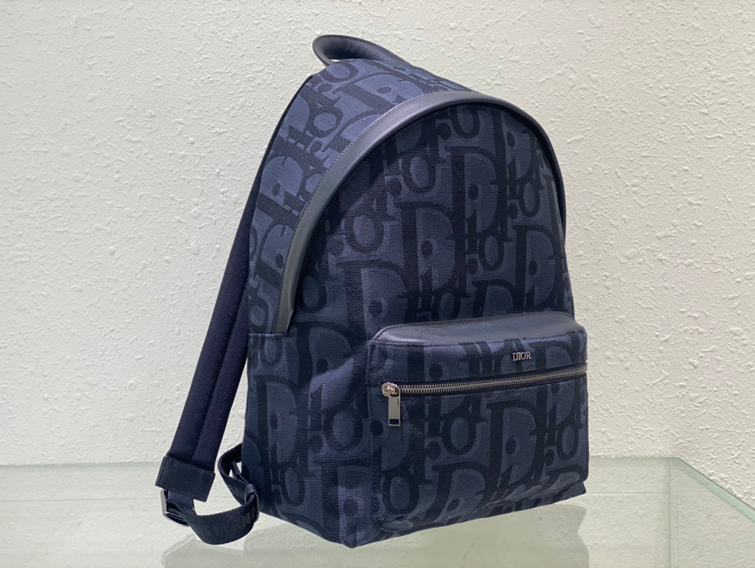 Dior Rider Backpack Bag Black 30x42x15cm