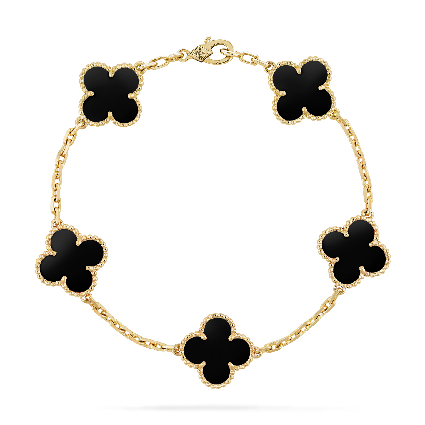 VAN CLEEF & ARPELS Vintage Alhambra Bracelet Black