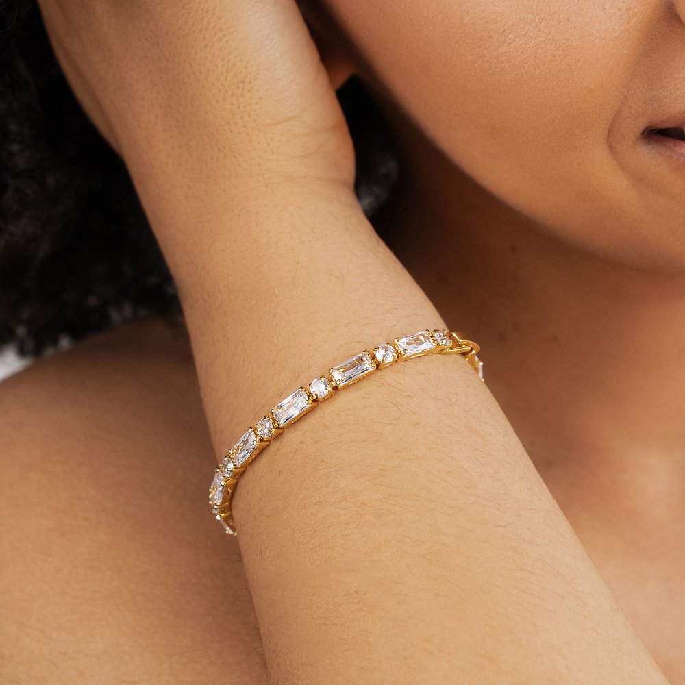 Baguette Tennis Bracelet
