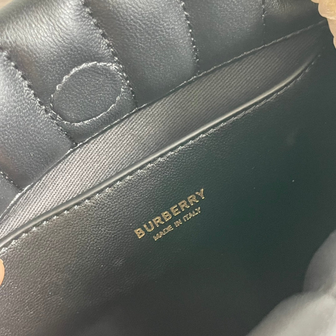 Burberry Black Mini Lola Bucket Bag
