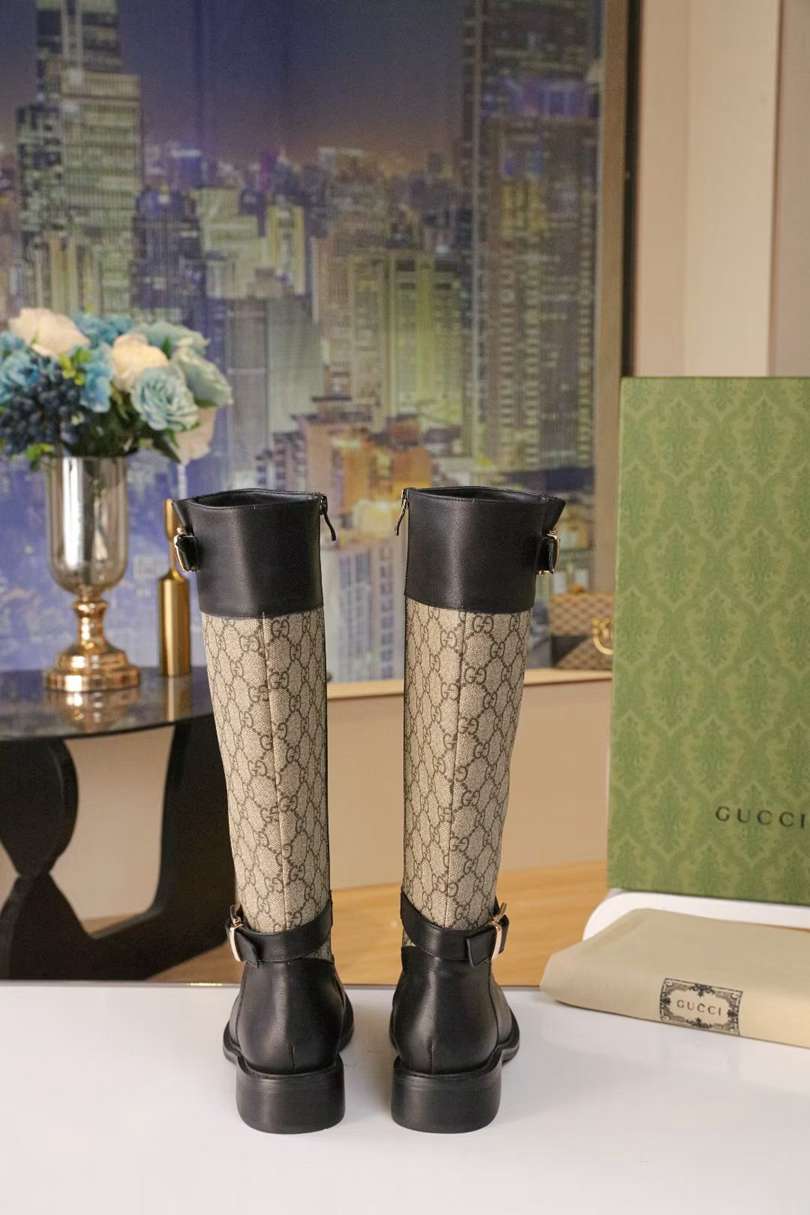 GG new arrival women boots 002 heels 2.5 cm