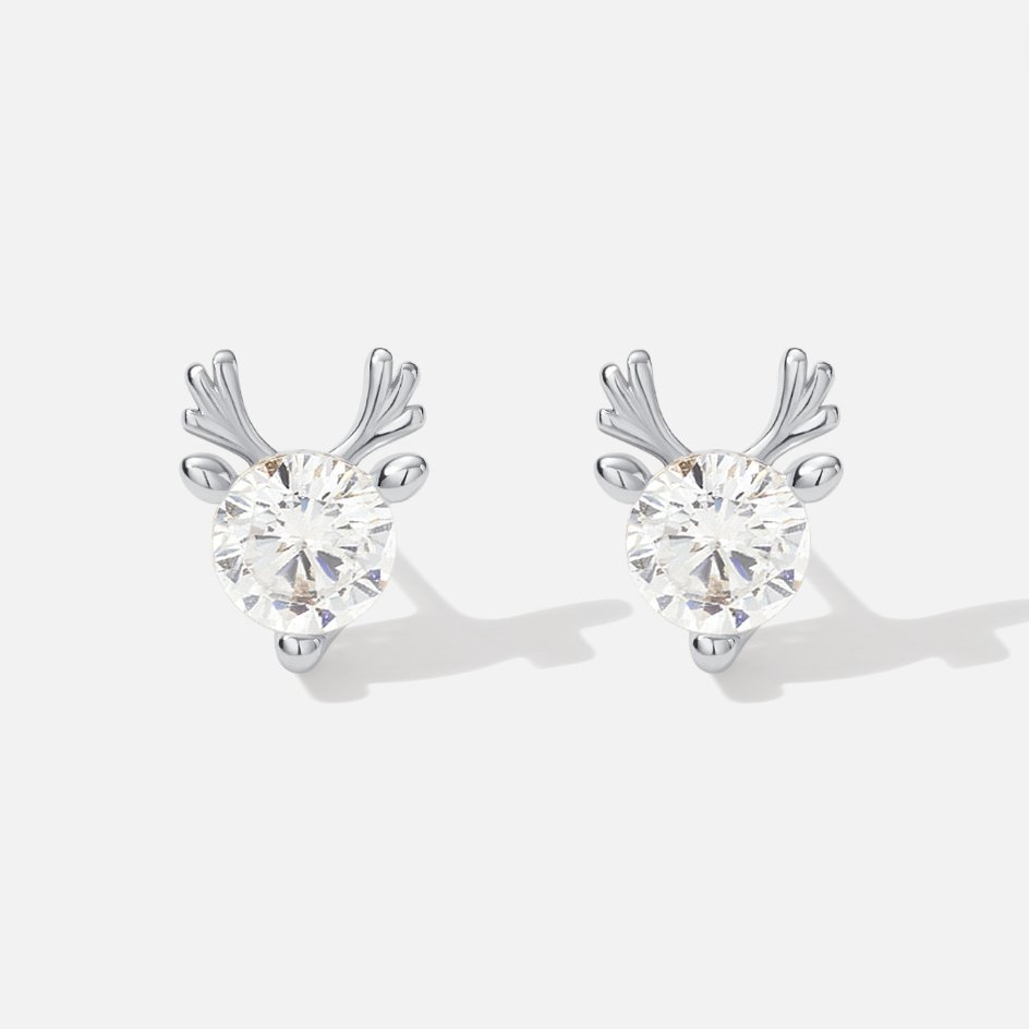 Crystal Rudolph Earrings