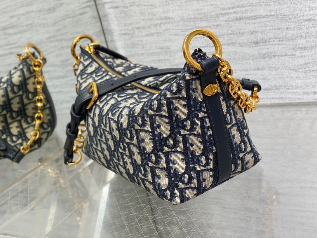 Dior Hobo star Bag with Chain 28.5×10×14.5cm