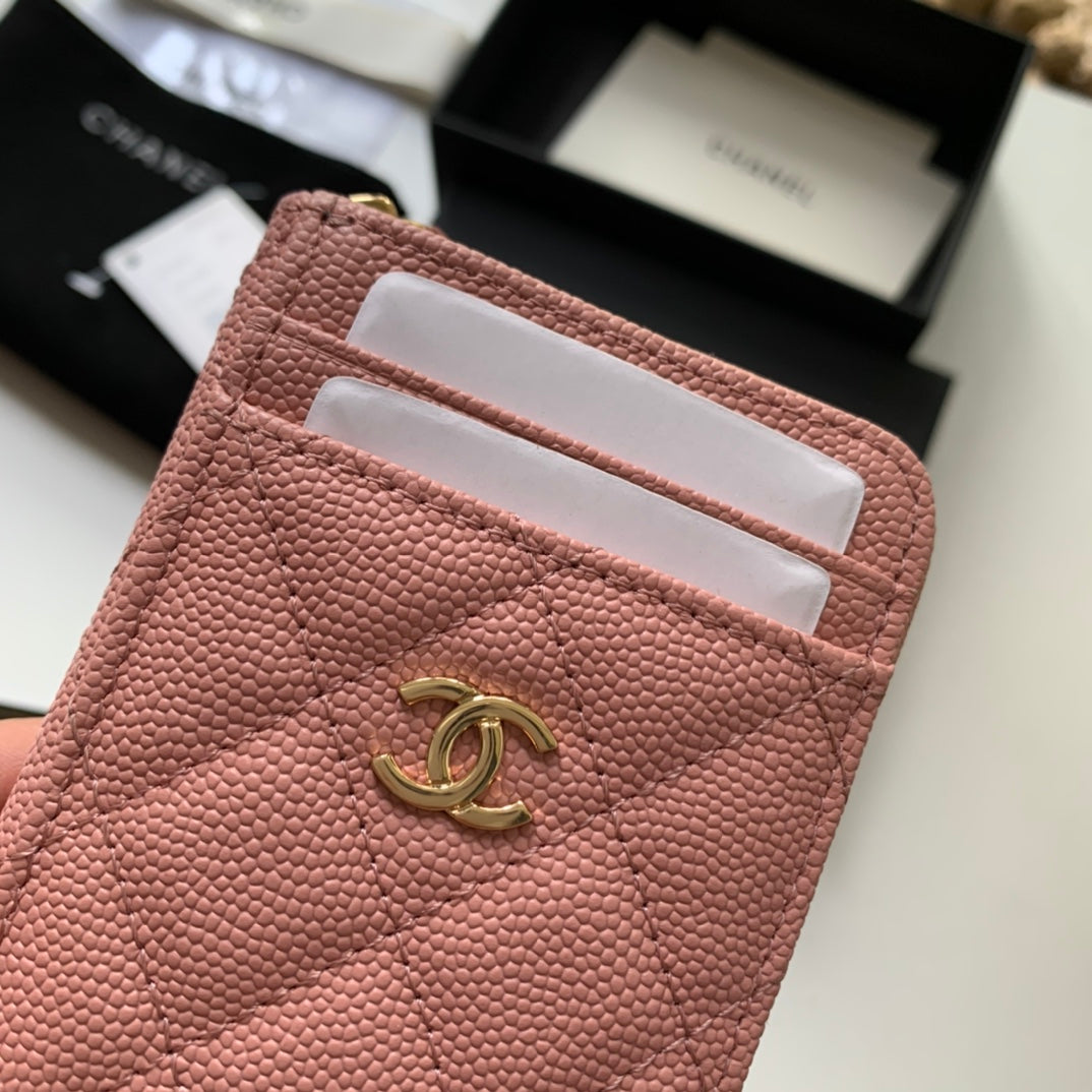 cc Zipped Coin Purse Pink Bag For Women 10.9cm/4.3in AP1650 Y33352 NI687