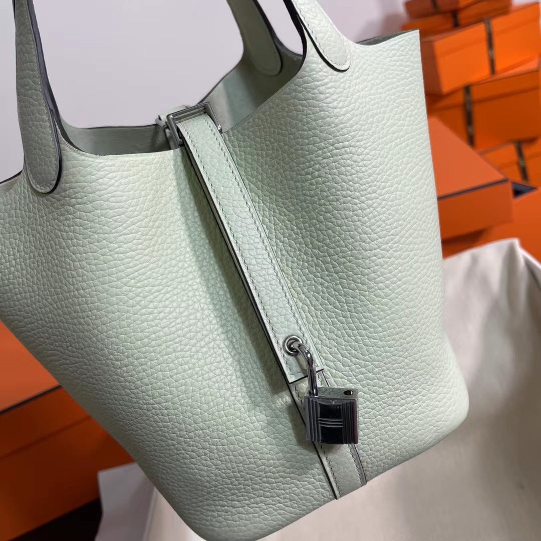 Hermes Picotin 18 Bag Green