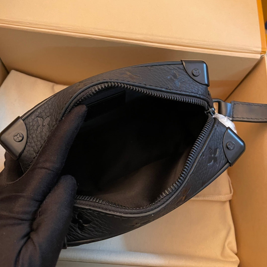 Louis Vuitton LV M55702 Mini Soft Trunk Bag 18.5x13x8cm