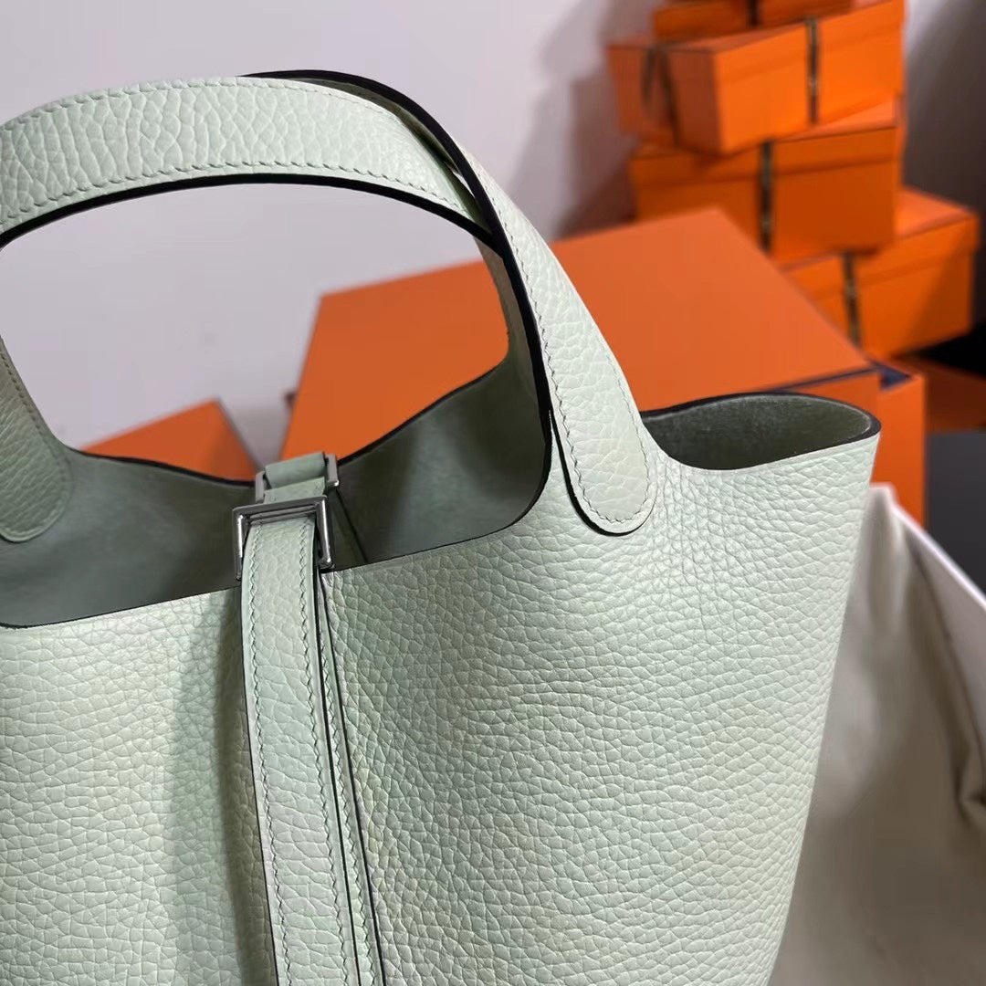 Hermes Picotin 18 Bag Green
