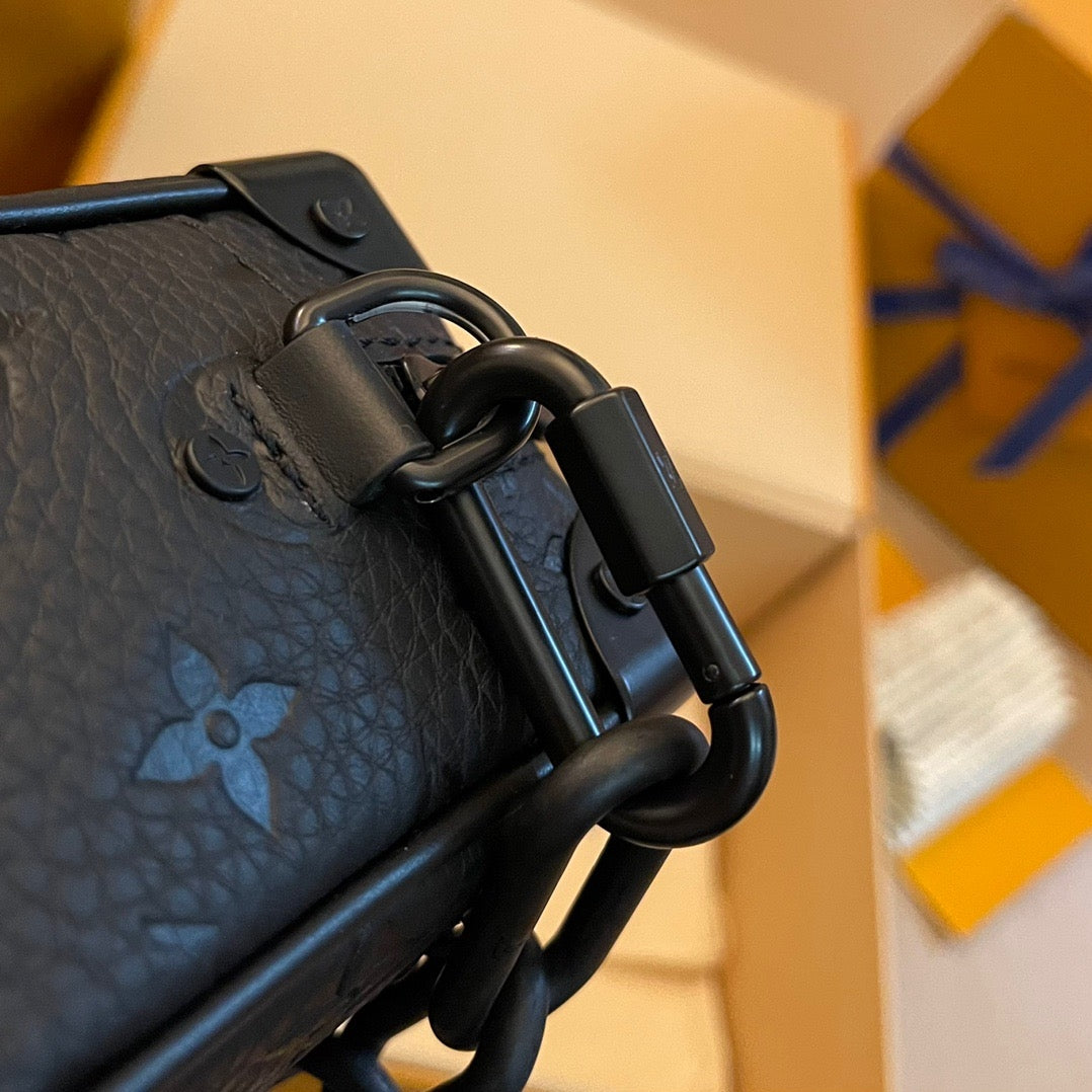 Louis Vuitton LV M55702 Mini Soft Trunk Bag 18.5x13x8cm