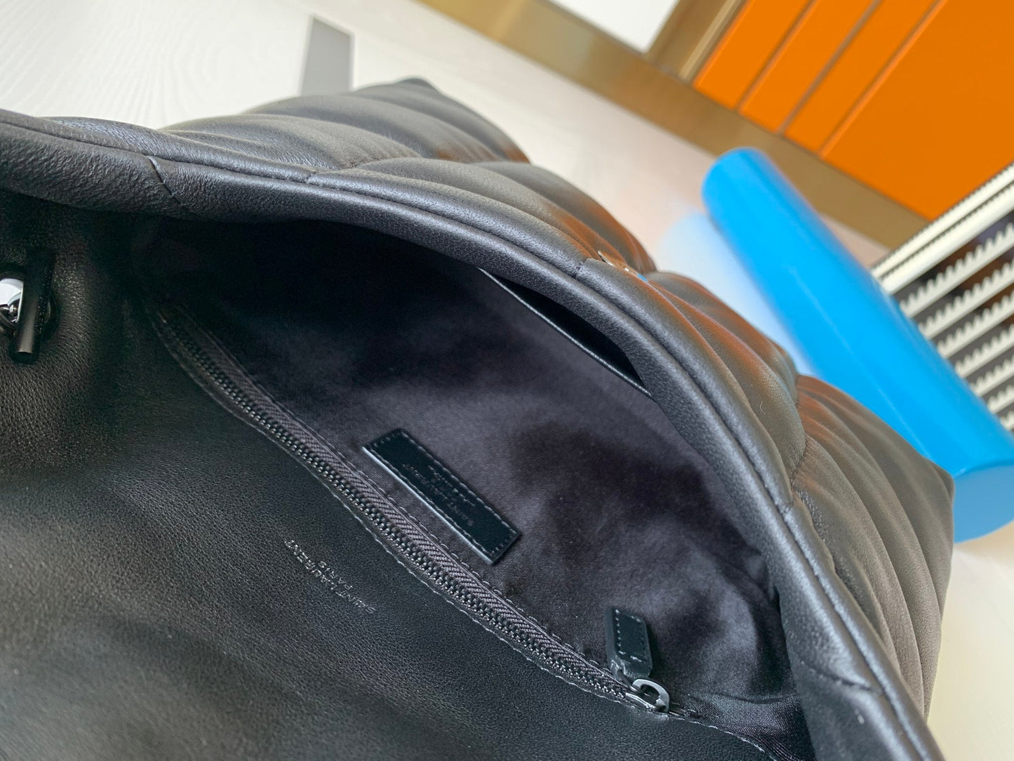 YSL Loulou Puffer Shoulder Bag, 23x15.5x5.8cm