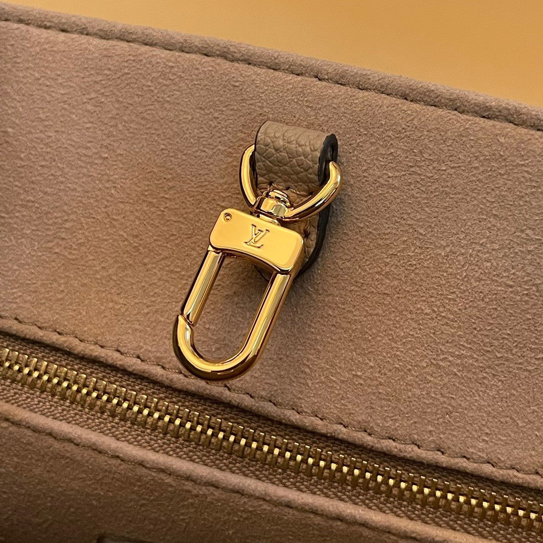 Louis Vuitton Sac Plat Giant Bicolor Monogram Handbag M45654, 25*19*11.5 CM