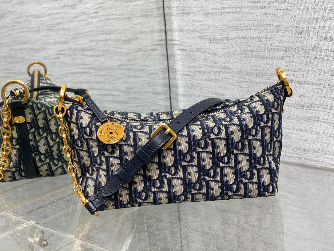 Dior Hobo star Bag with Chain 28.5×10×14.5cm