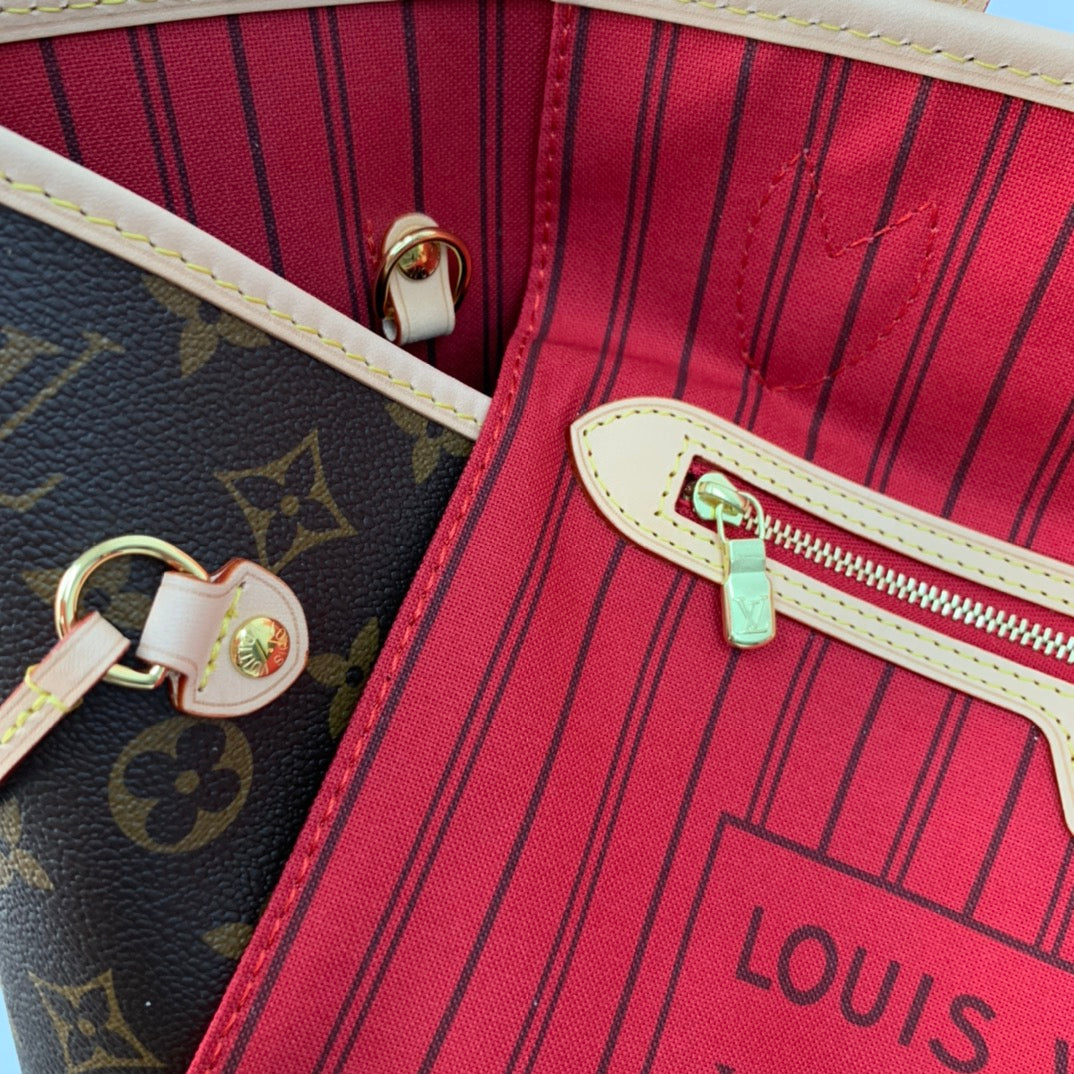 Louis neverfull new arrival bag size: 32-29-17 cm top qualtiy !