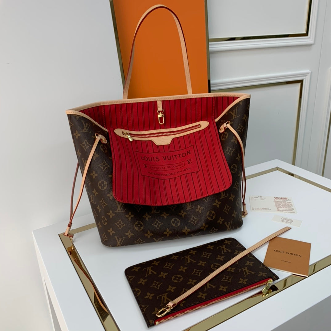 Louis neverfull new arrival bag size: 32-29-17 cm top qualtiy !