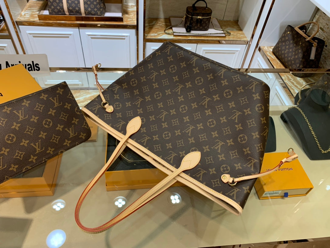 Louis neverfull new arrival bag size: 32-29-17 cm top qualtiy !