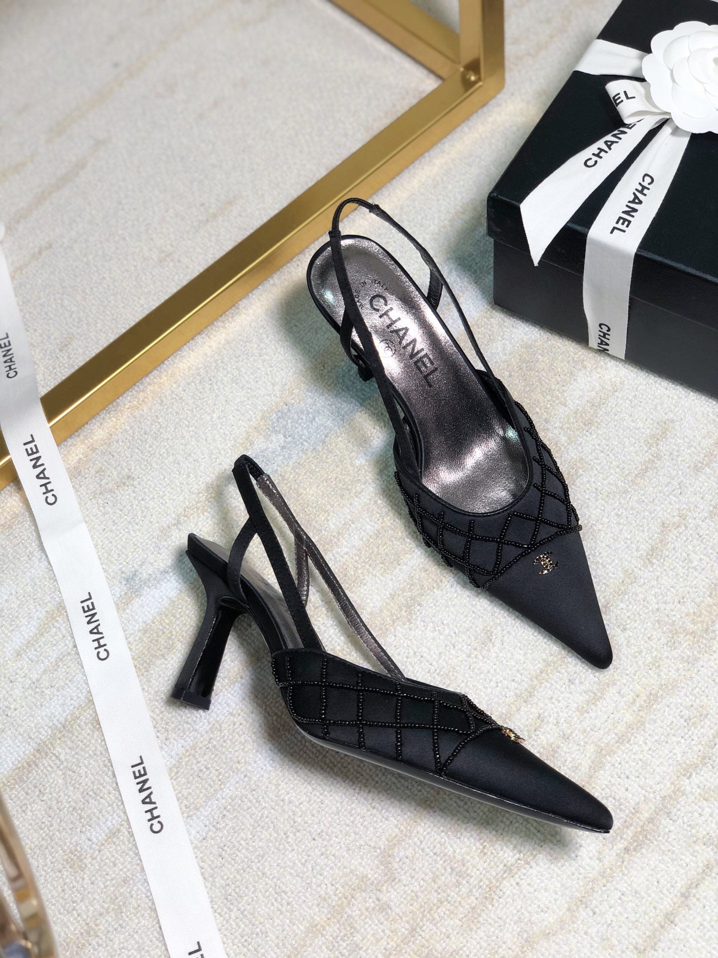 Cc new arrival Vintave women heels 6.5 cm