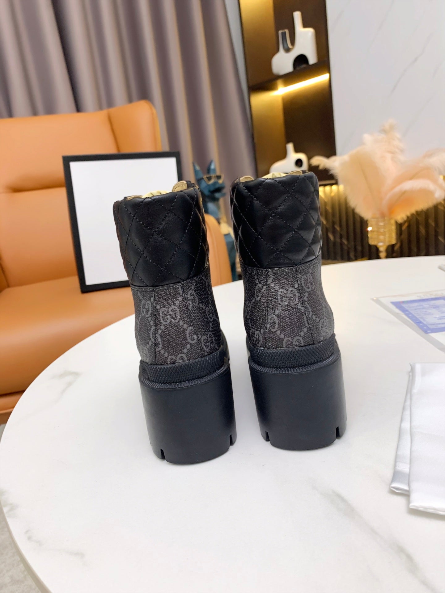 Gg new arrival women boots heels 6cm