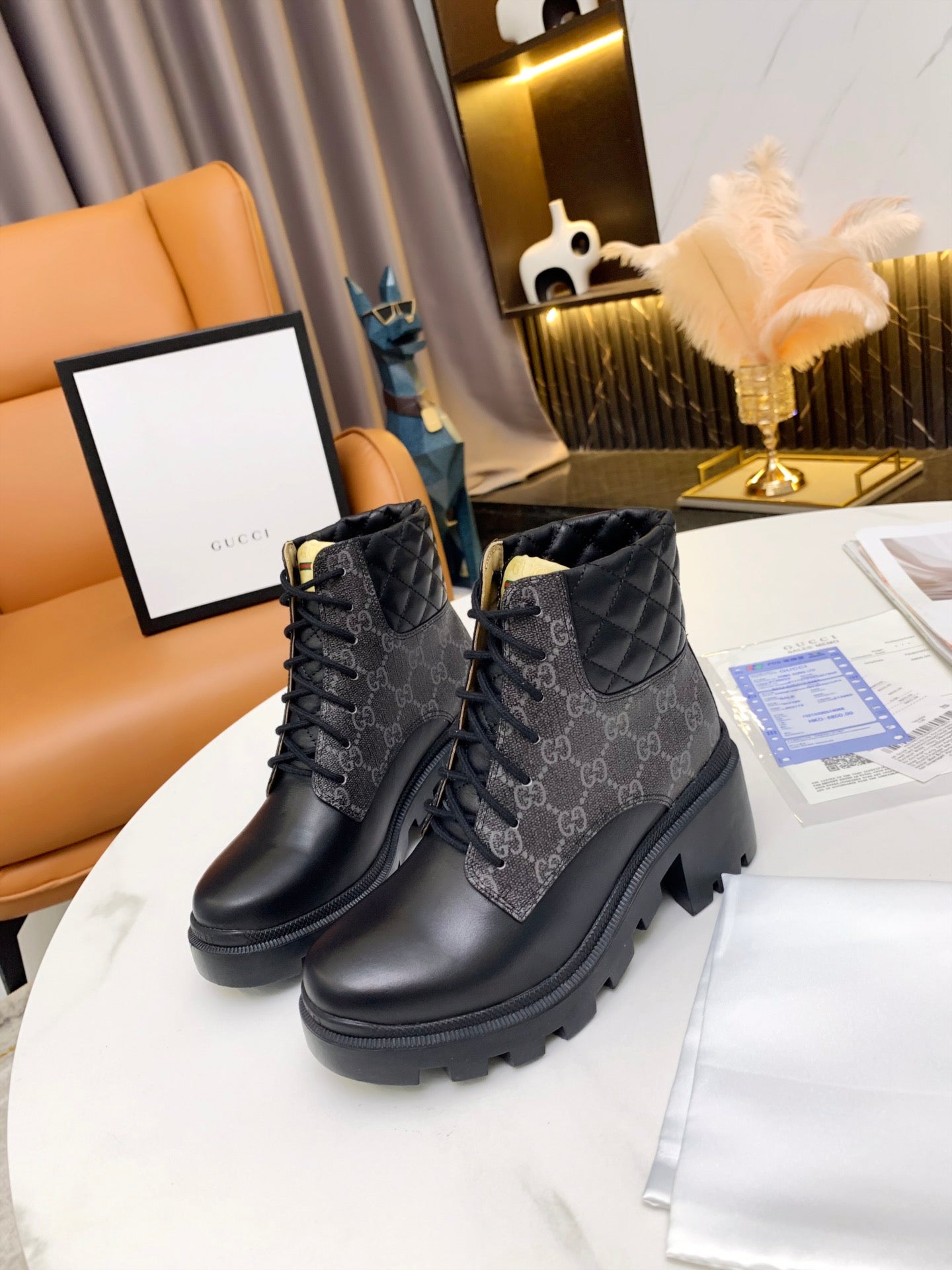 Gg new arrival women boots heels 6cm