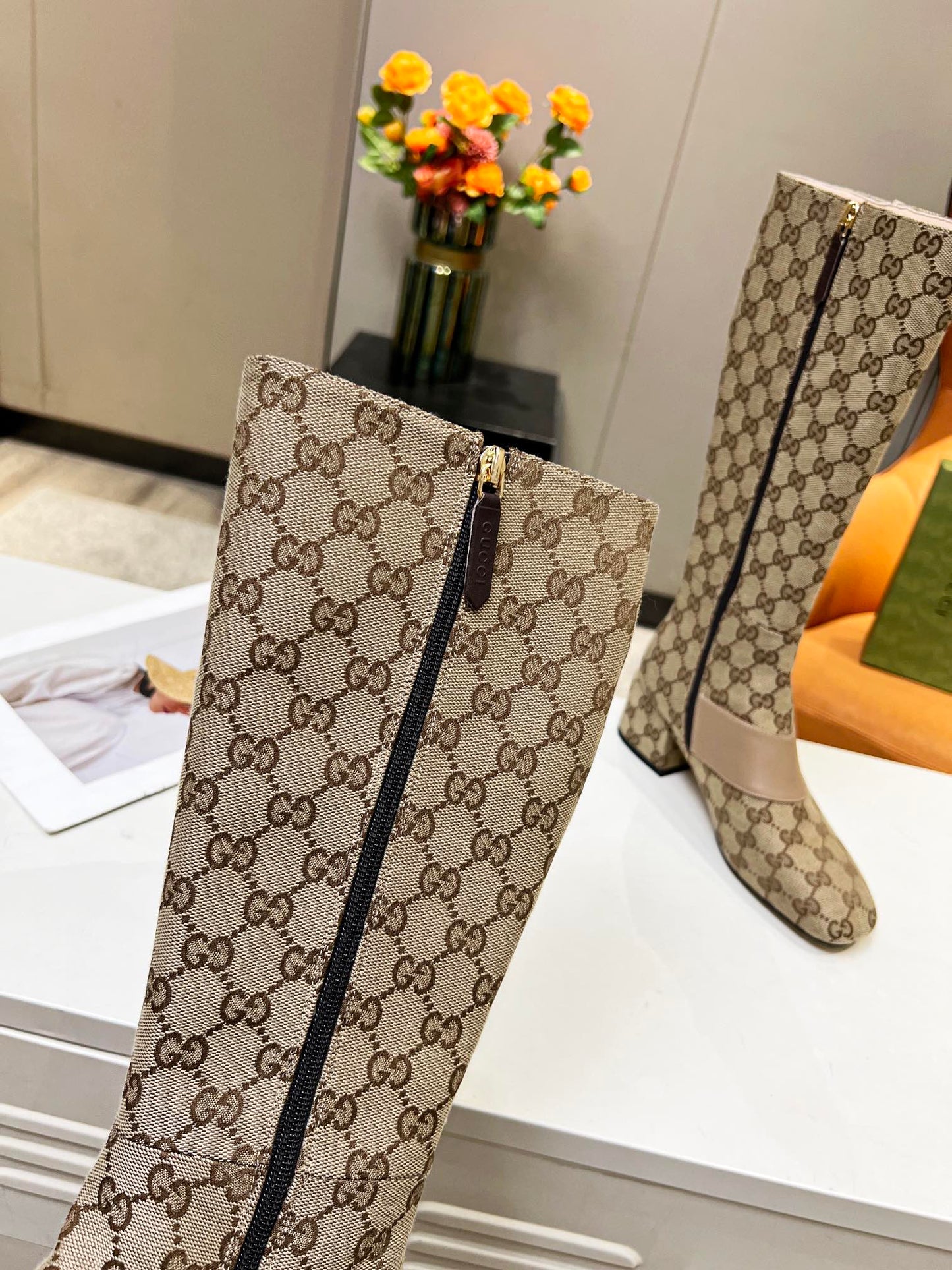 GG women boots heels 5.5 cm