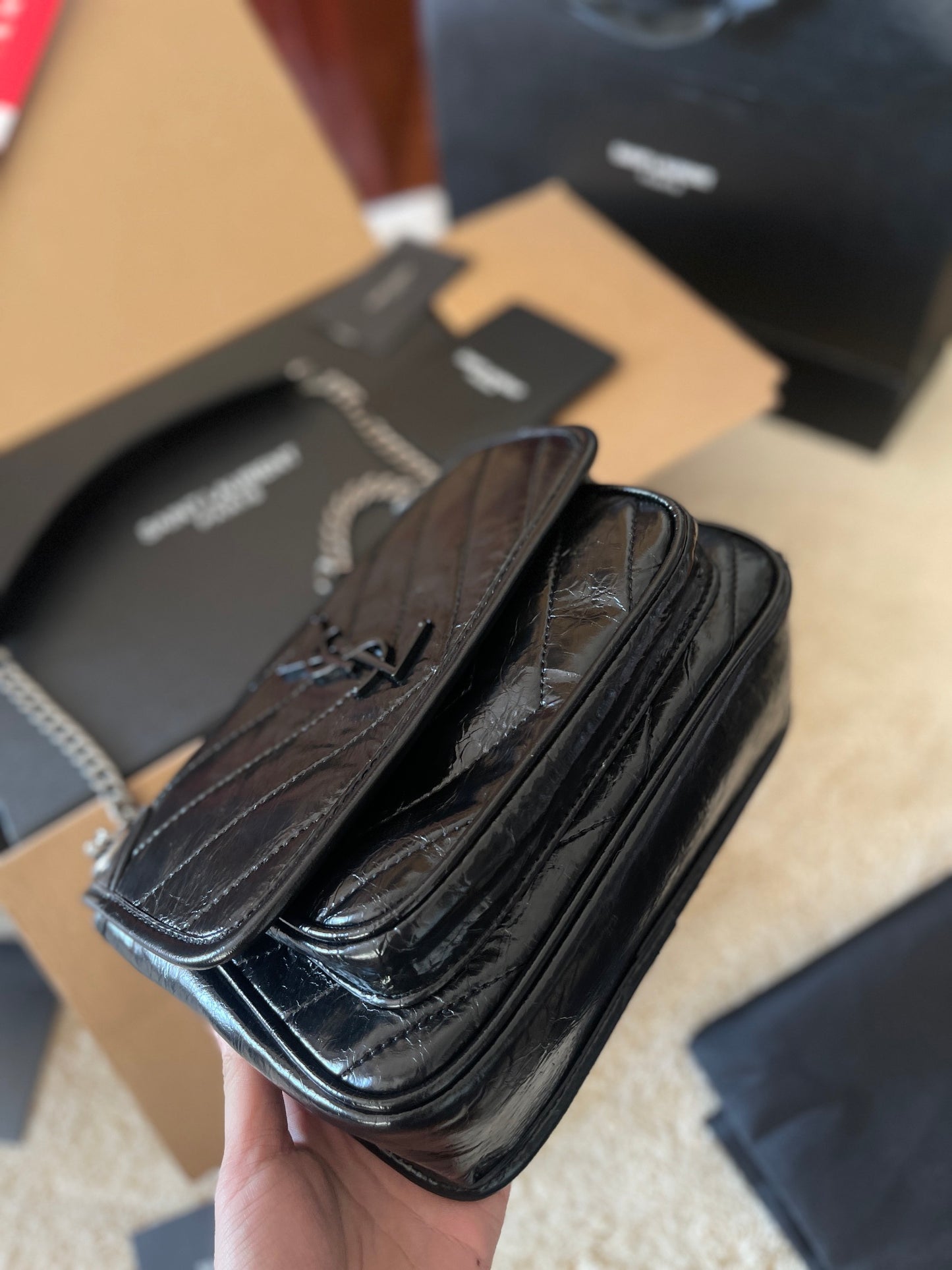 Y Niki monogram logo new arrival bag