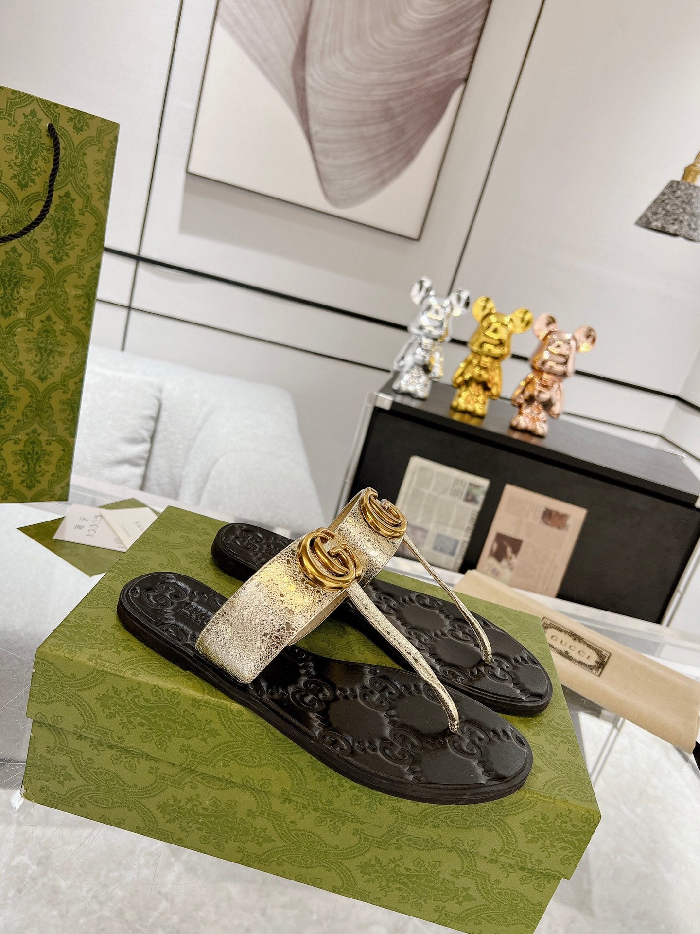 GG new arrival men and women slippers 02