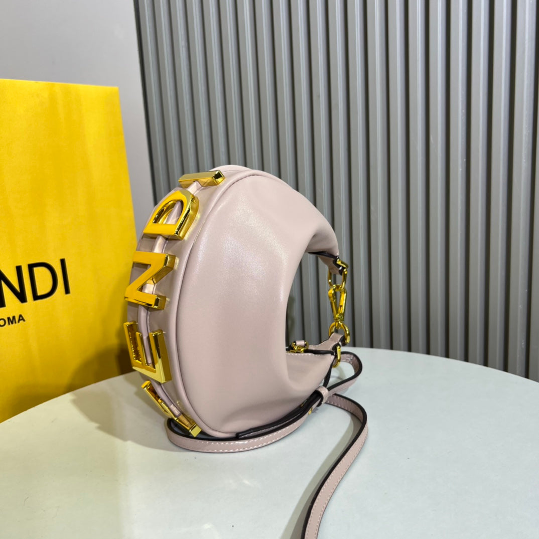 Fen new small moon bag size : 20/13/7 cm