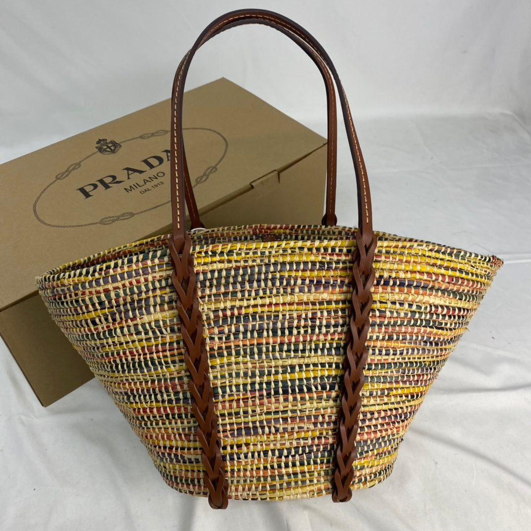 Pra new arrival tote bag size : 50*18*26 cm top quality ~